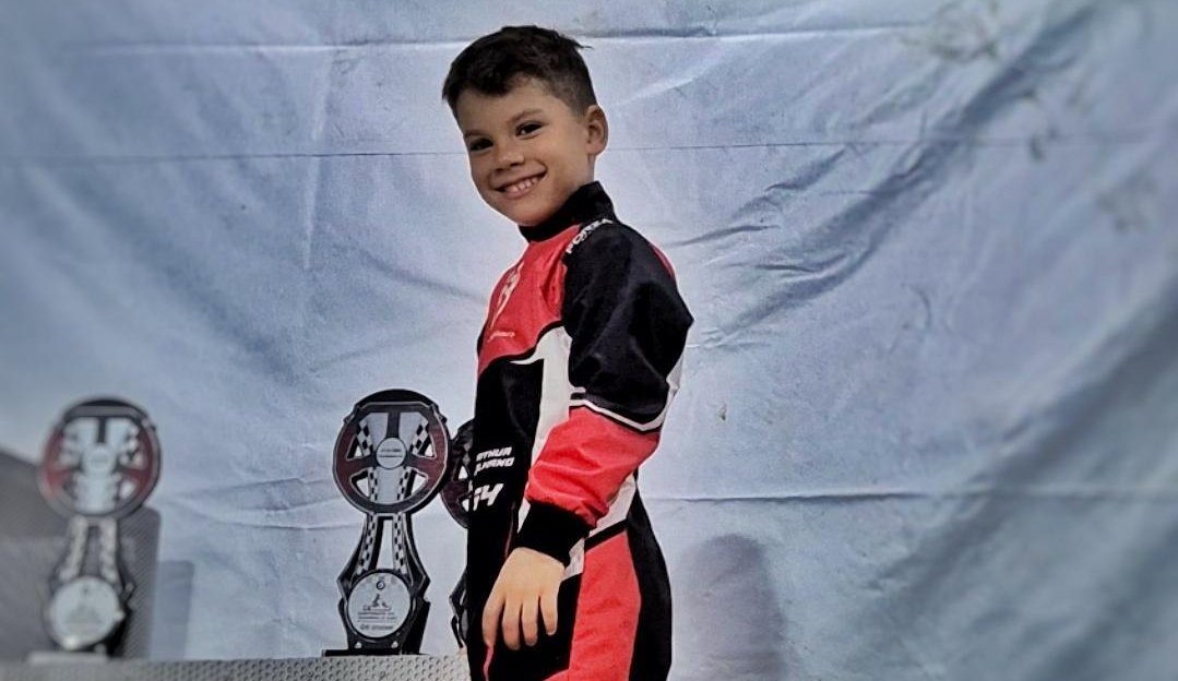 Piloto de São Luis com apenas 6 anos participa do Campeonato Norte Maranhense de Kart em Imperatriz