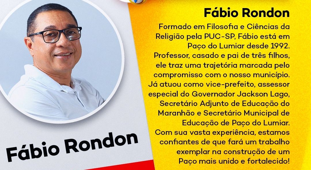 Fred Campos anuncia Fábio Rondon e Miguel Ângelo à frente da Secretaria de Articulação Política de Paço do Lumiar