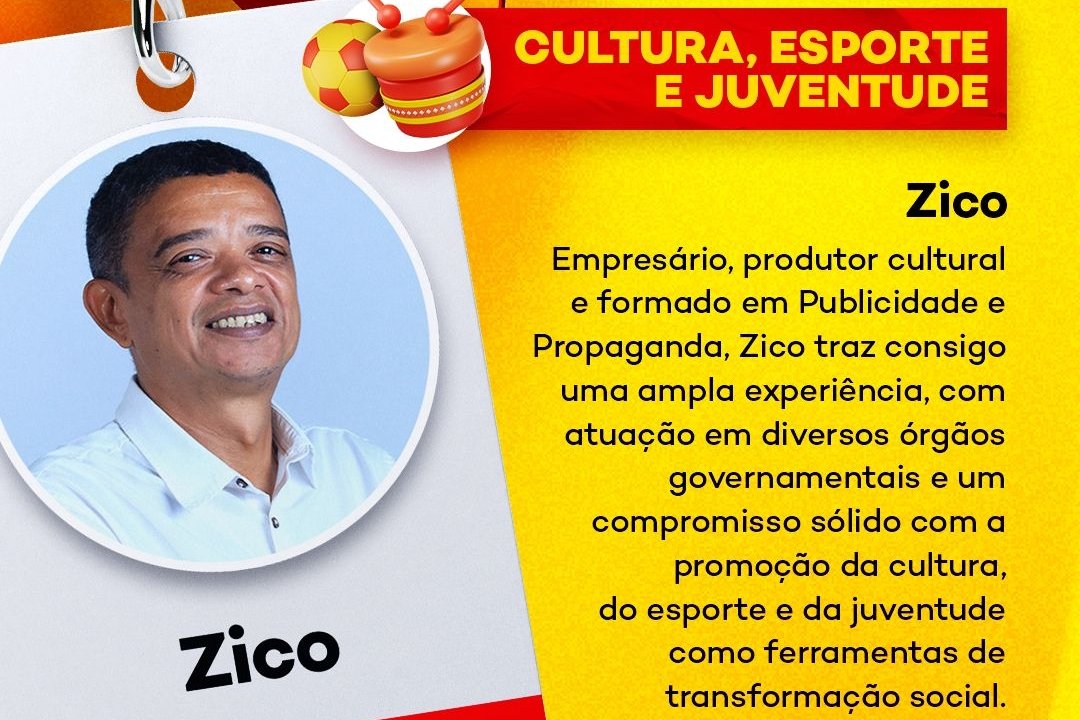 Fred Campos anuncia nova equipe da Secretaria de Cultura, Esporte e Juventude de Paço do Lumiar