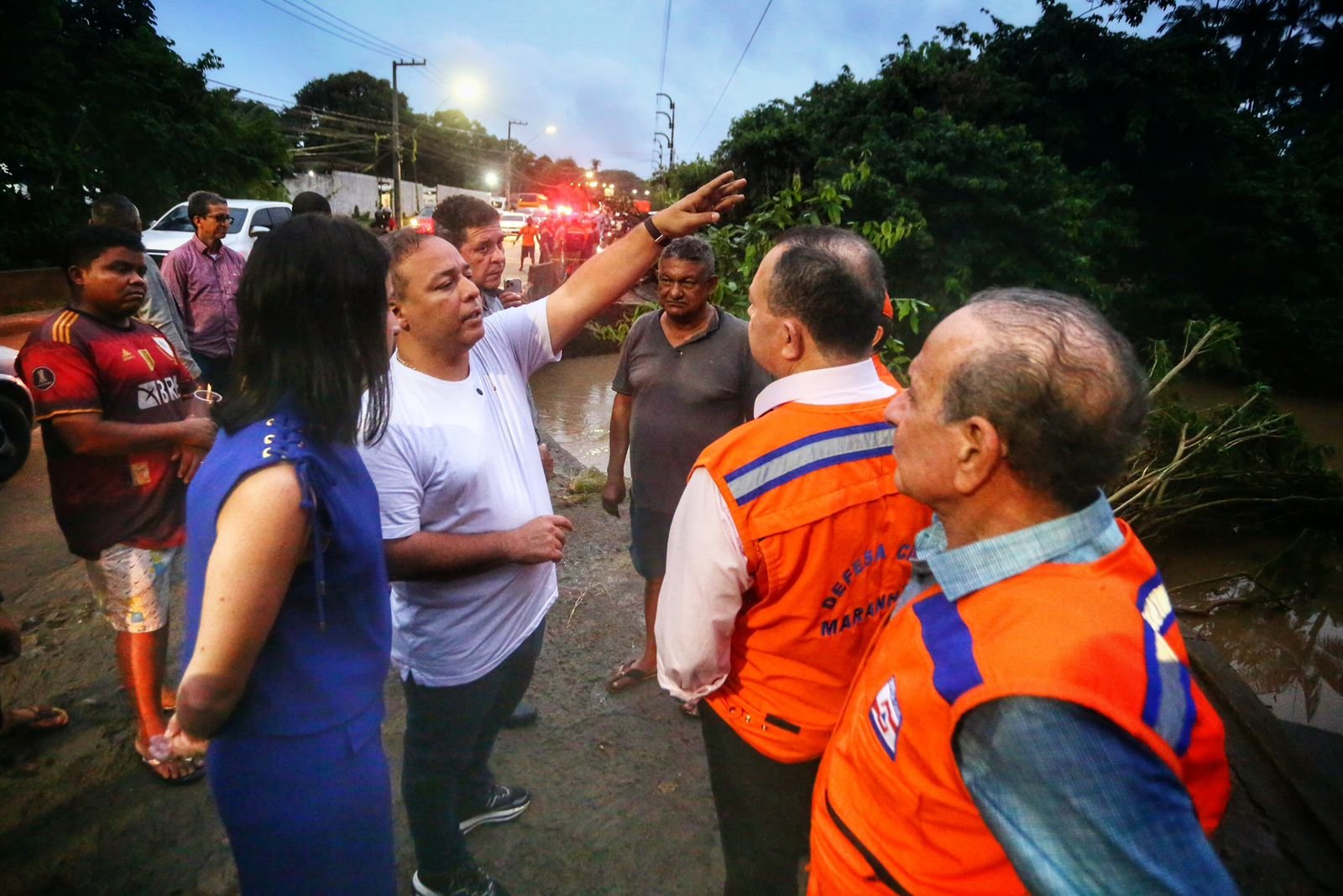 Após fortes chuvas, Fred Campos anuncia medidas emergenciais em parceria com governador Carlos Brandão