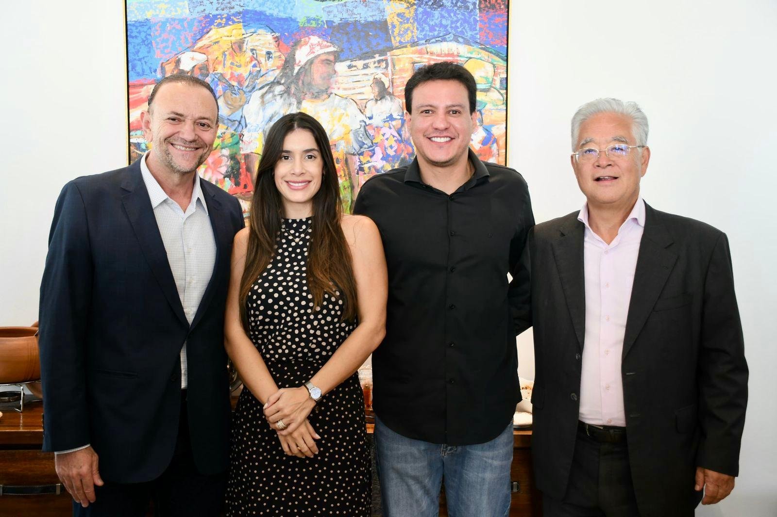 Felipe Camarão recebe futuro presidente Nacional do PT, Edinho Silva