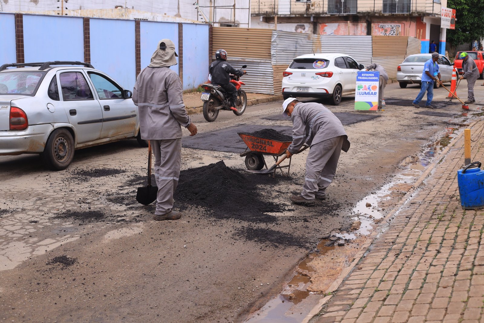 Prefeitura avança com obras de infraestrutura em Paço do Lumiar