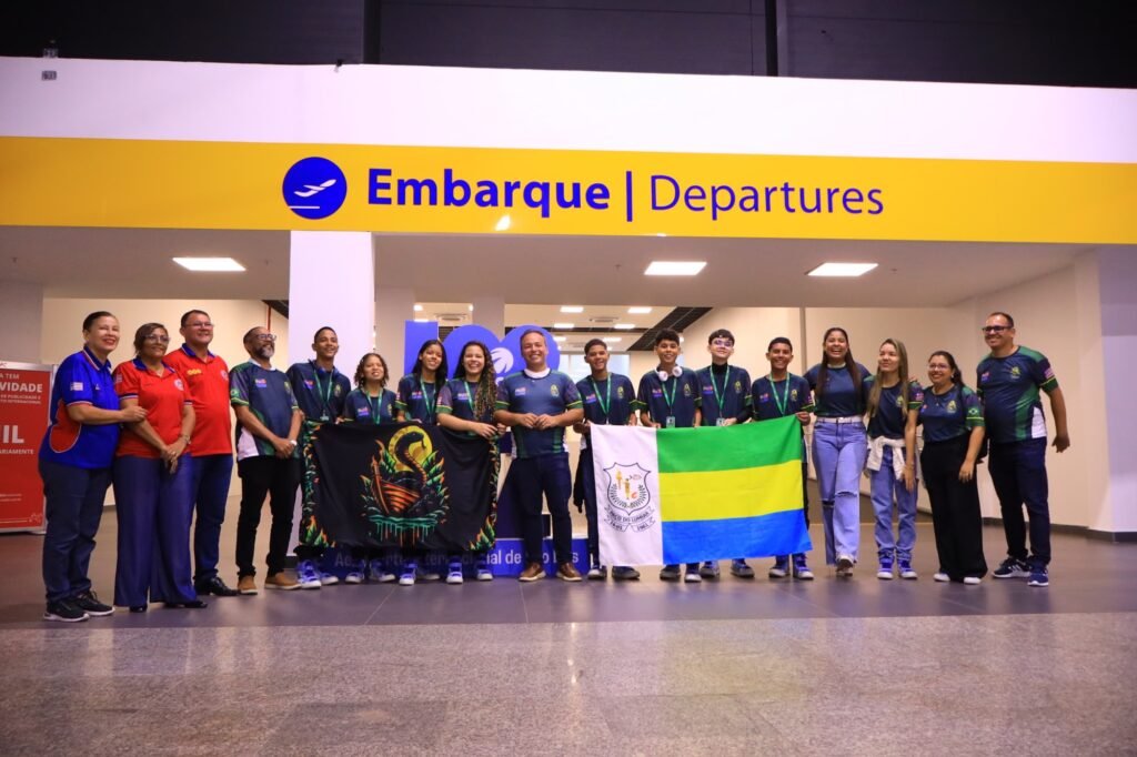 Com apoio da Prefeitura, alunos de Paço do Lumiar embarcam para etapa nacional do Torneio de Robótica do SESI em Brasília