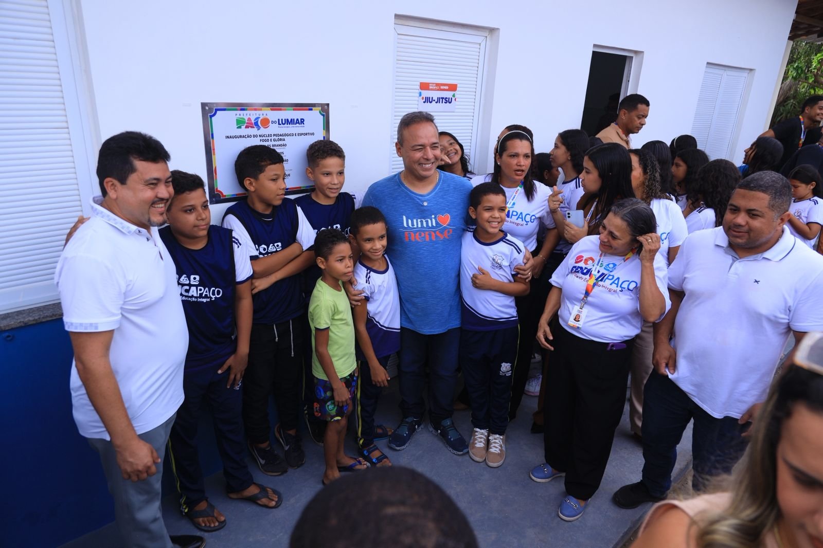 Fred Campos entrega o 6º núcleo do EducaPaço em menos de 6 meses. “Fogo e Glória” chega para transformar vidas no Iguaíba.