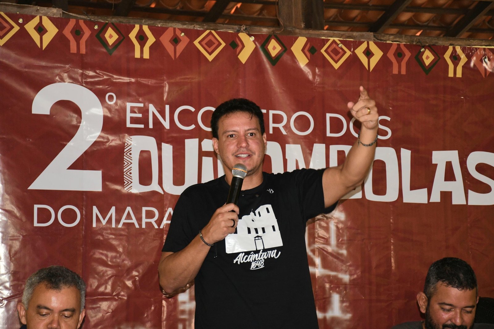 Em Alcântara, vice-governador Felipe Camarão participa de Encontro com mais de 250 líderes quilombolas do estado