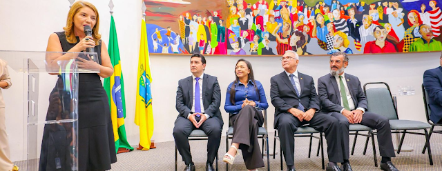Iracema Vale prestigia posse dos novos defensores públicos do Maranhão