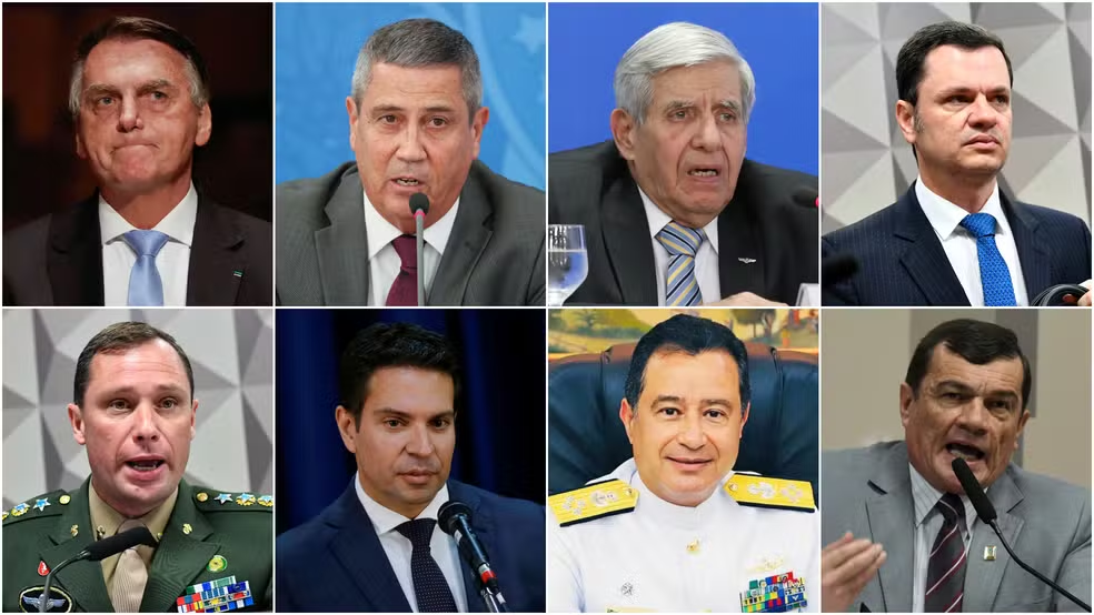 STF começa a ouvir hoje Bolsonaro e mais 7 por suposta trama golpista