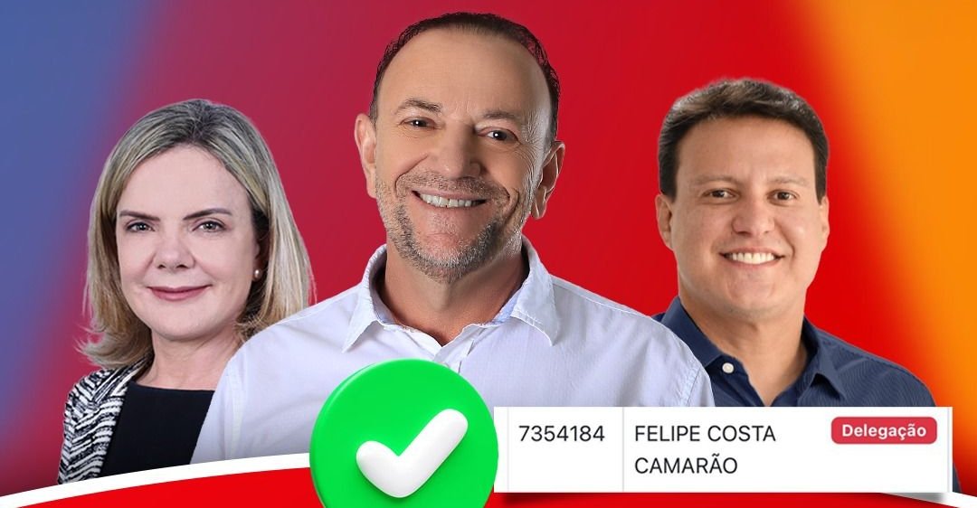 Felipe Camarão integra chapa de delegados nacionais para o Congresso do PT