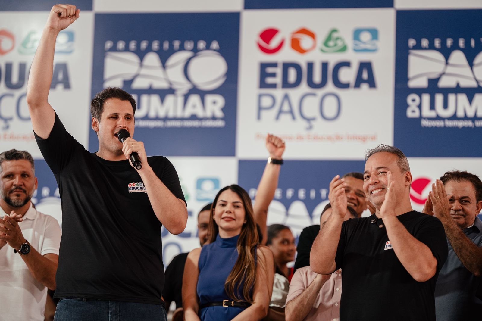 Fred Campos e Orleans Brandão mostram força da parceria com entregas e lançamentos em Paço do Lumiar