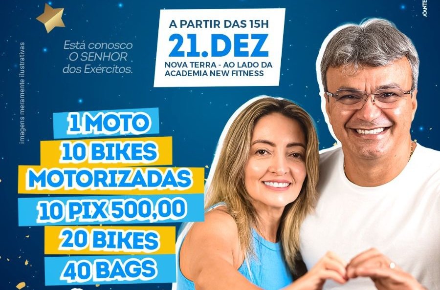 Guilherme Mulato anuncia Natal do Povo Ribamarense