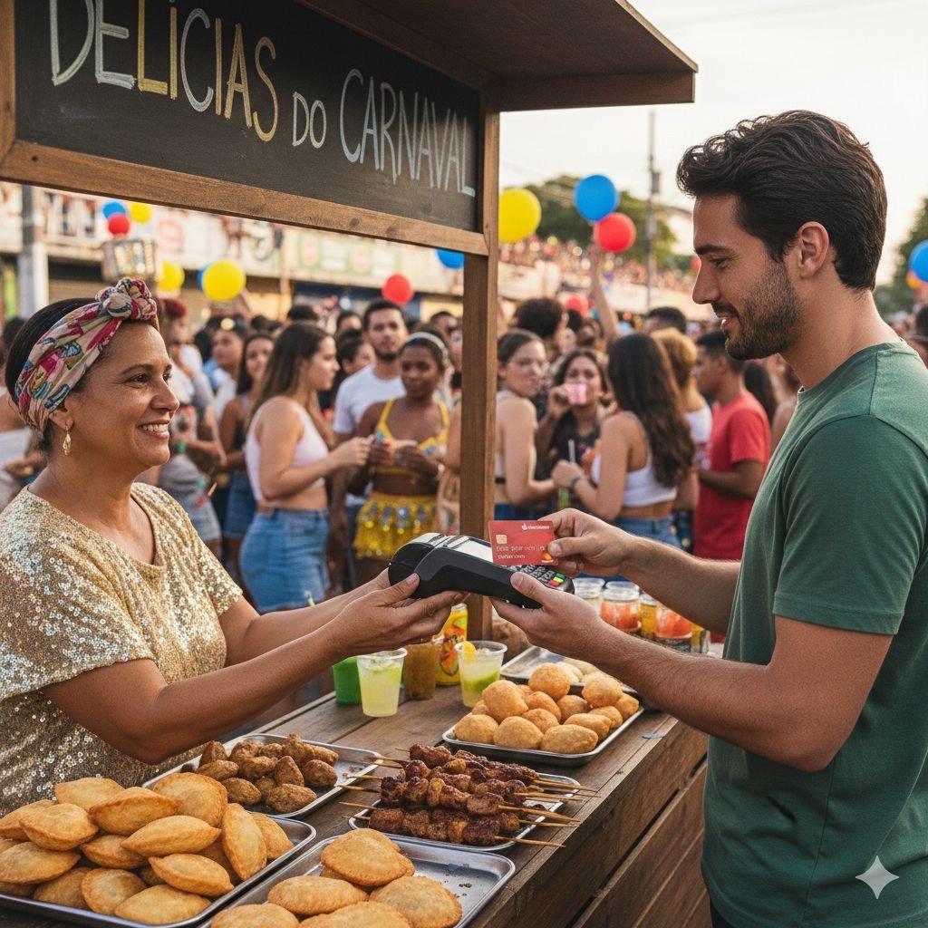 Confira cinco dicas do Santander para não cair em golpes e ter mais segurança nas compras no Carnaval