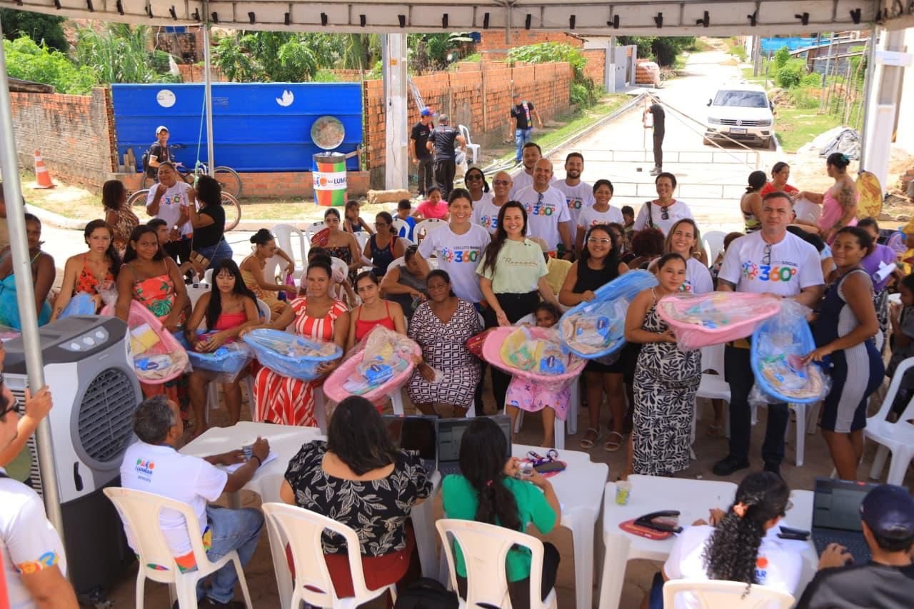 Circuito Social 360° transforma o Residencial Pôr do Sol com grande ação de cidadania e saúde em Paço do Lumiar