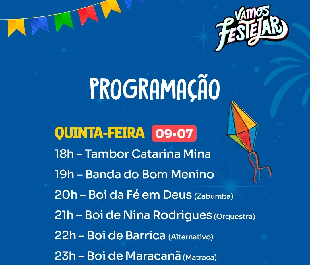 O São João continua! Primeira semana do Vamos Festejar começa nesta quinta-feira (09/07) no Convento das Mercês