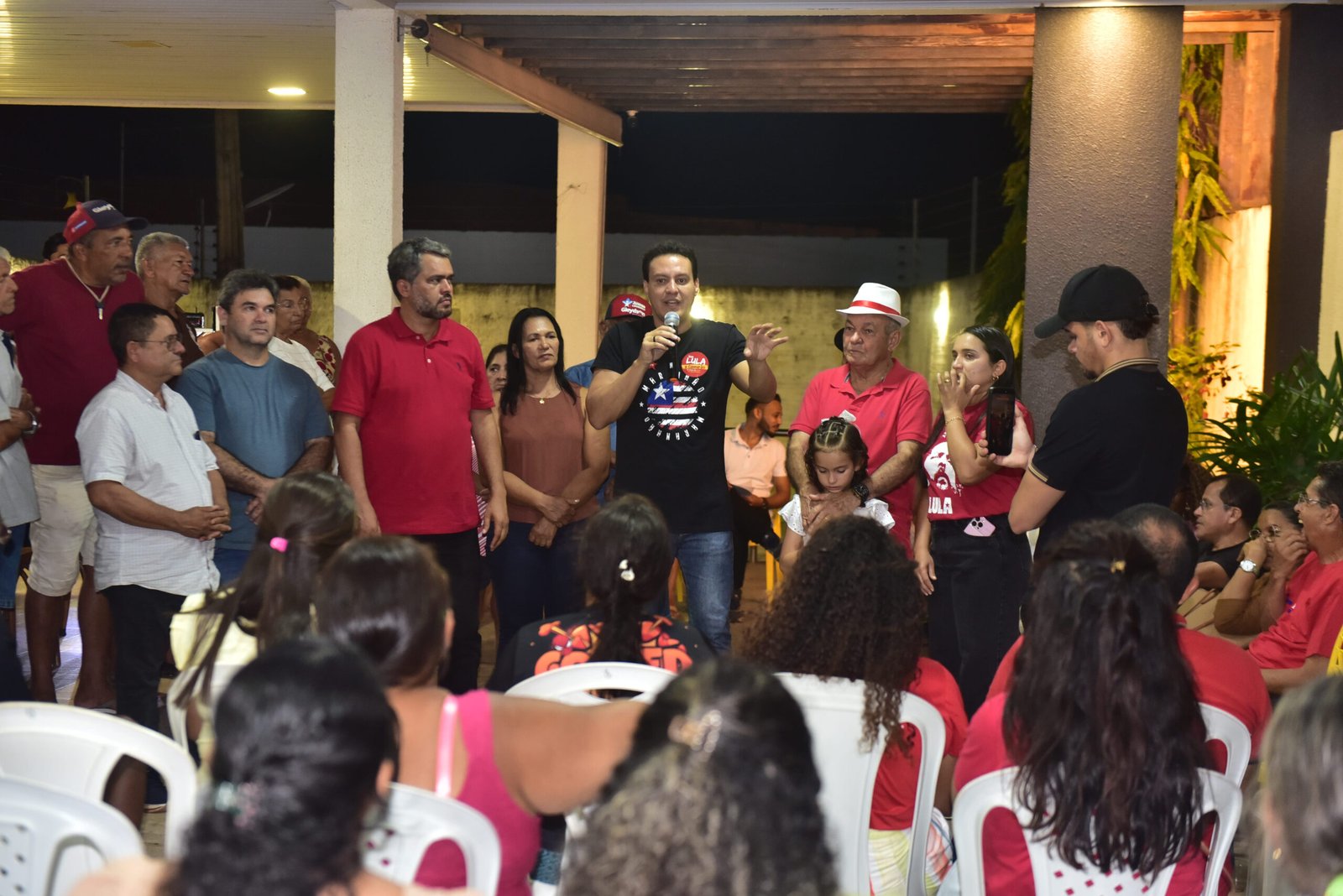 Em agenda no Médio Mearim, Felipe Camarão fala de seu plano de governo<br>
