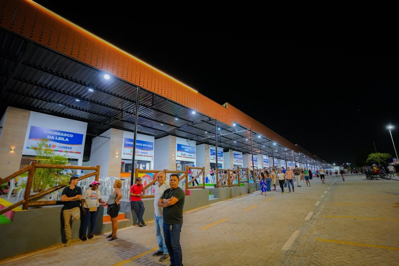 Vila Food do Maiobão é inaugurada por Fred Campos e se torna novo point de Paço do Lumiar.