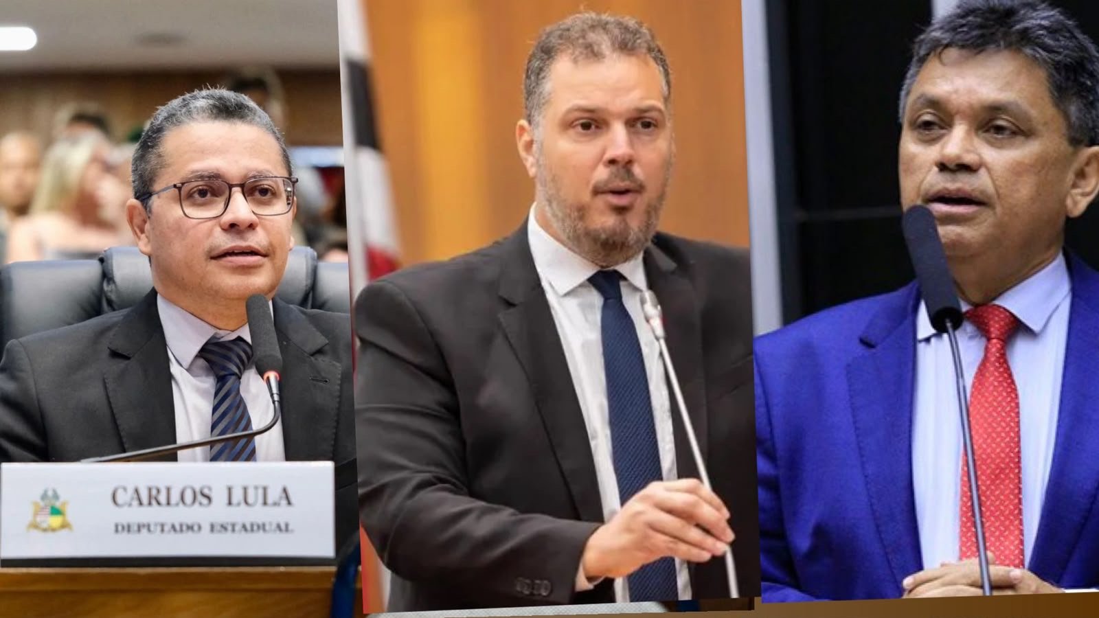 Carlos Lula, Rodrigo Lago e Márcio Jerry acionam a PF após suposto plano de assassinato de candidatos