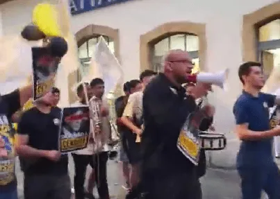 Partido do MBL faz manifestação pró-Renan Santos e contra STF em São Luís
