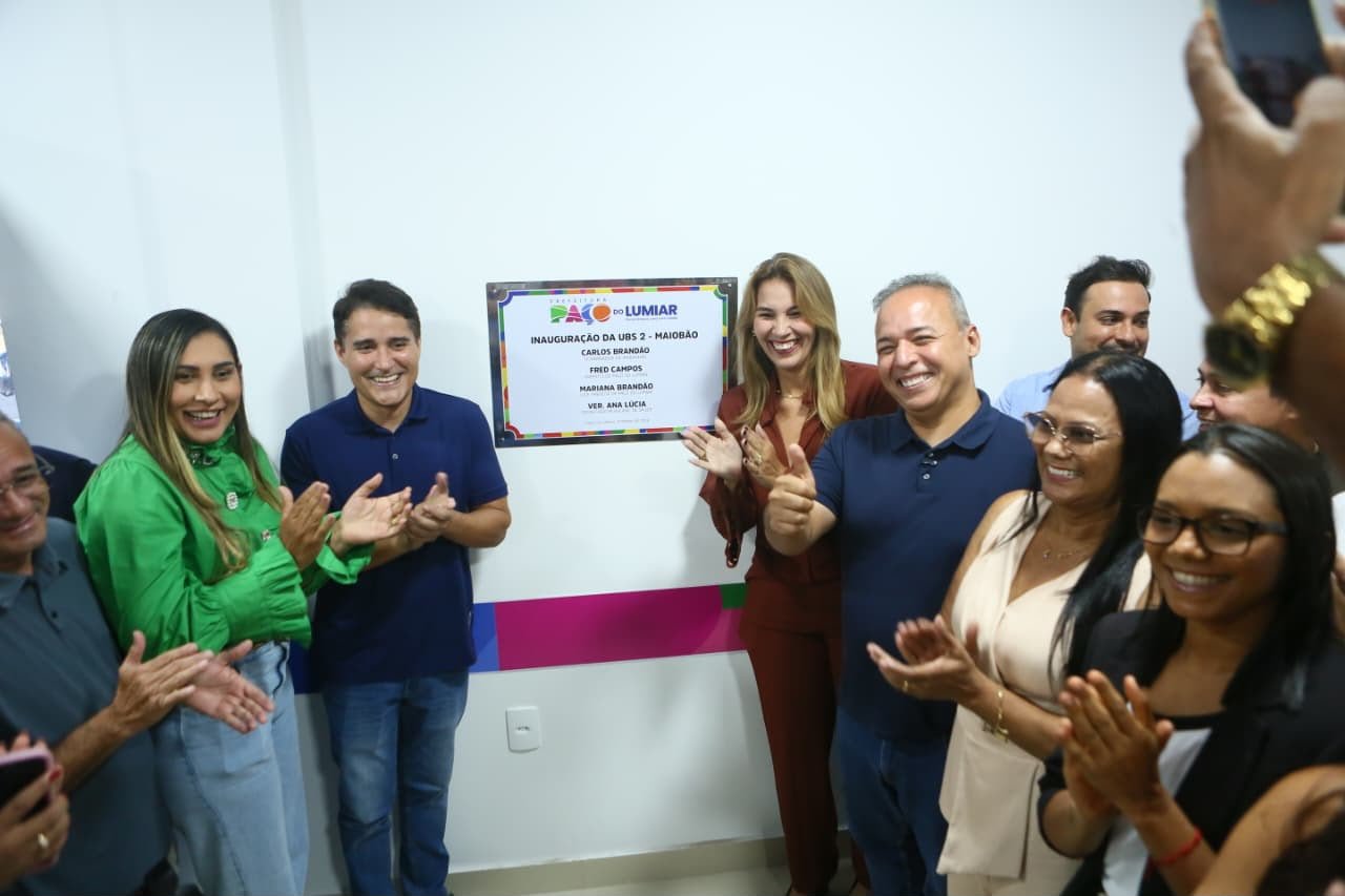 Maiobão recebe nova UBS; Prefeito Fred Campos chega à 20ª unidade entregue em menos de dois anos<br>