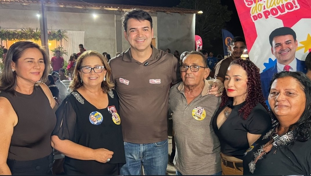 Rubens Jr cumpre agenda movimentada em Lajeado Novo ao lado de Ana Léa