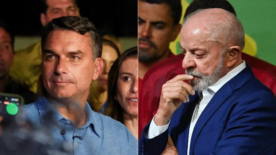 Datafolha aponta empate técnico entre Flávio e Lula