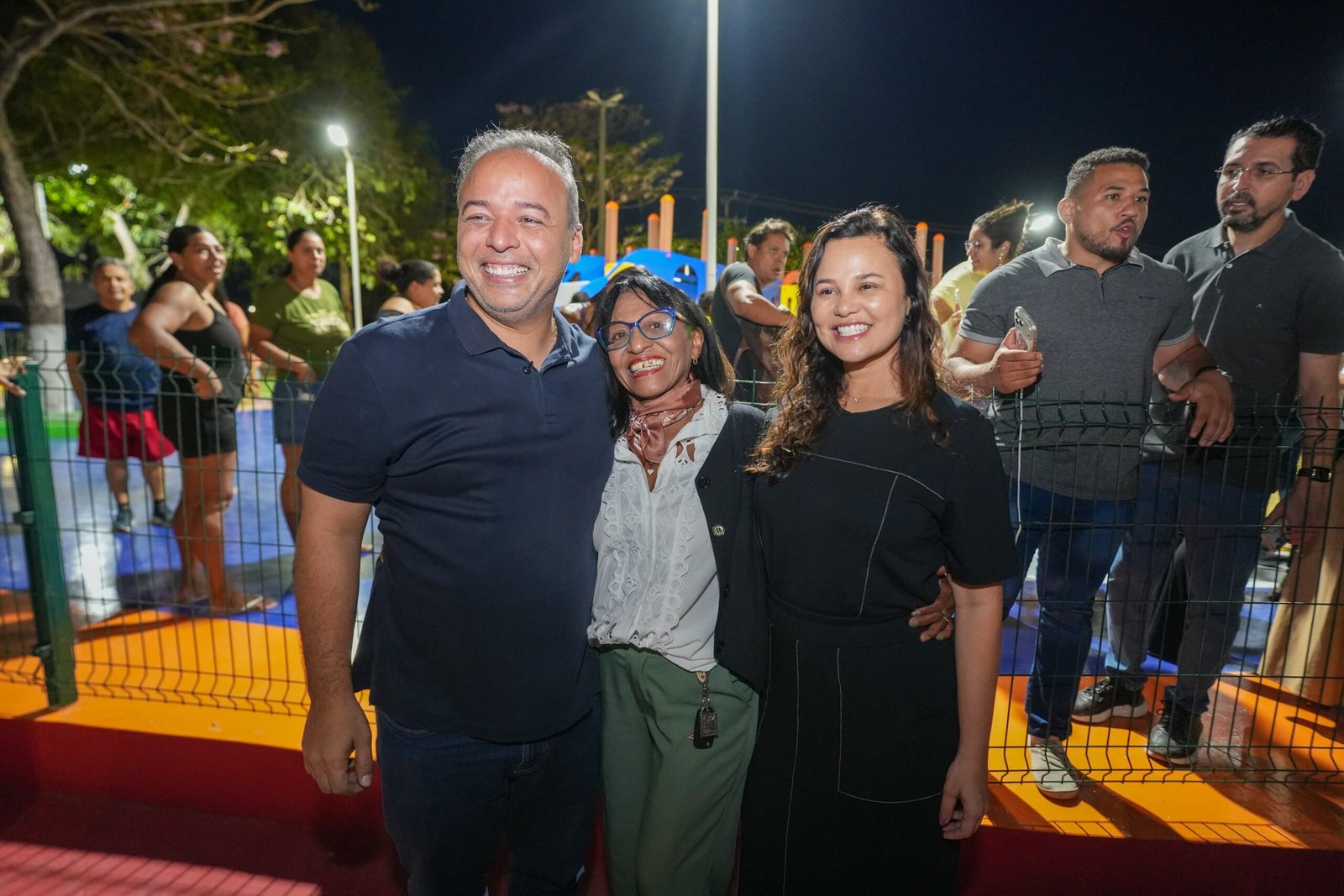 Prefeito Fred Campos mantém ritmo de inaugurações e entrega três novos espaços de lazer, educação e esporte em Paço do Lumiar.