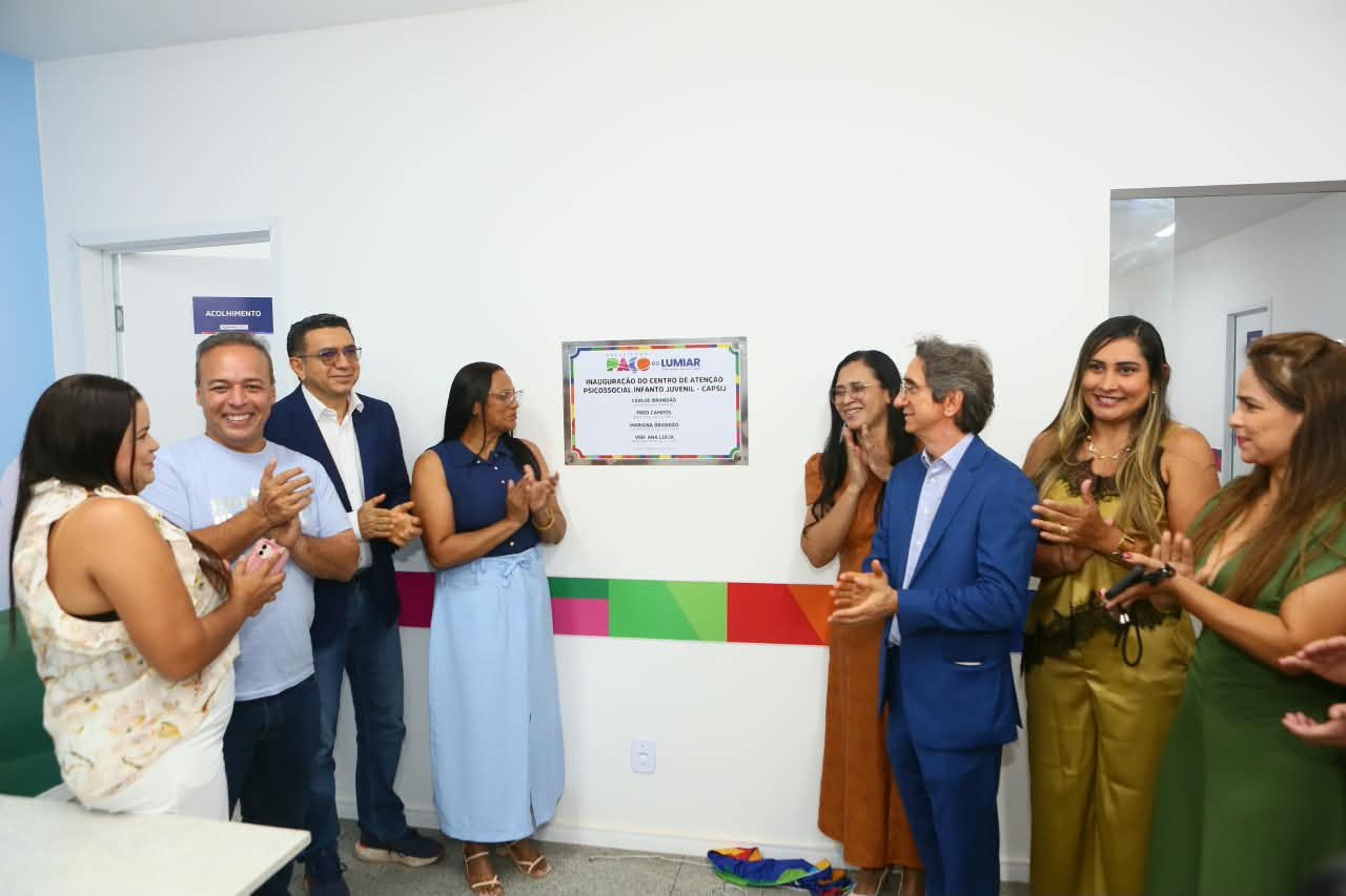 Fred Campos inaugura CAPSi para atendimento de crianças e adolescentes em Paço do Lumiar