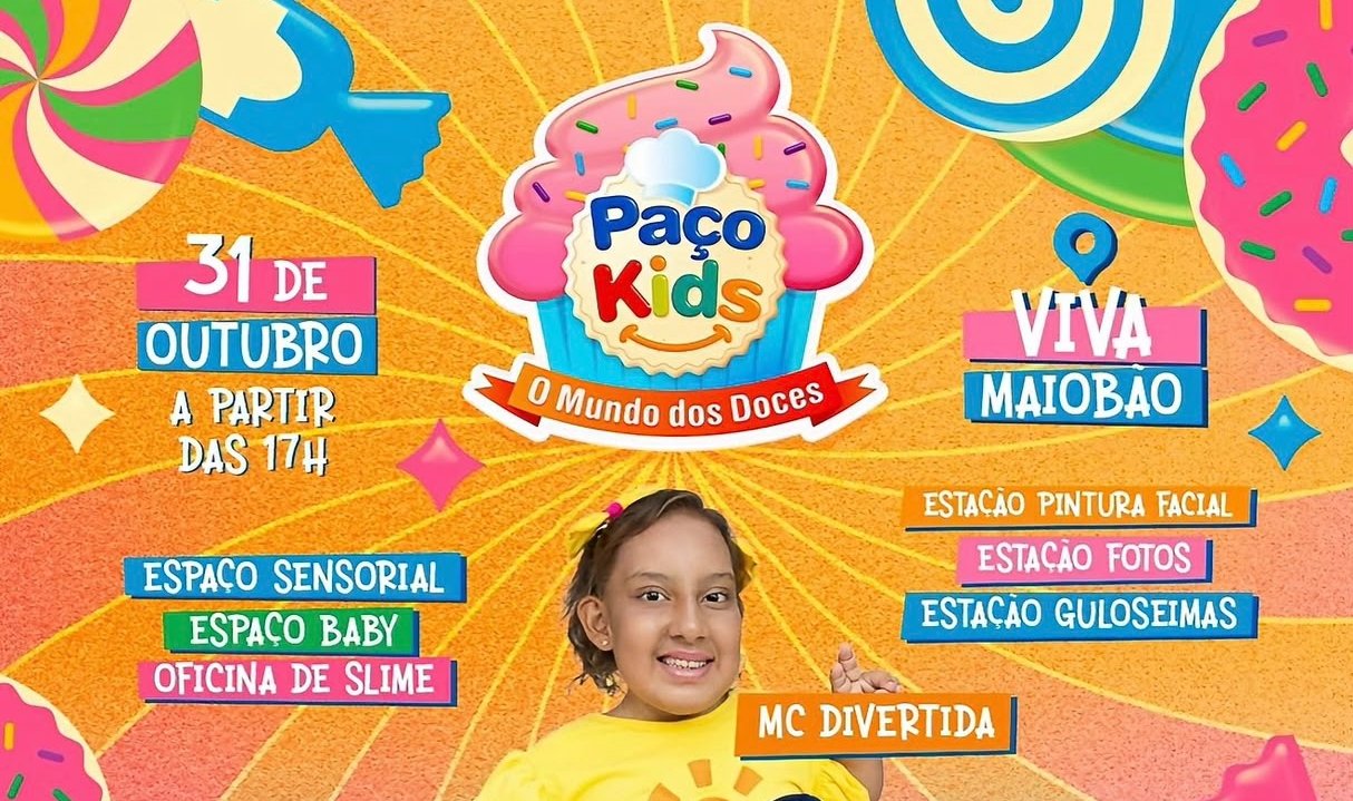 Fred Campos prepara grande festa para as crianças com a 2ª edição do Paço Kids neste sábado (31)<br>