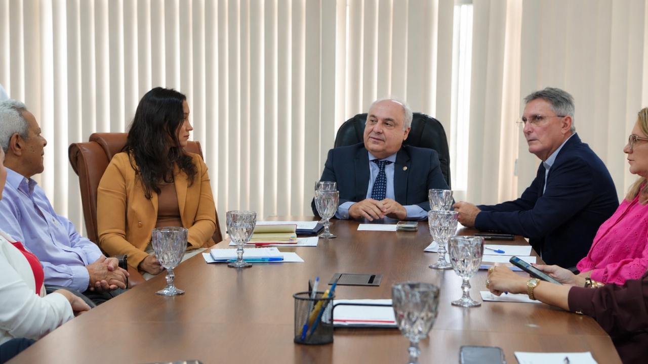Equipe de transição de Braide se reúne com presidente do TCE-MA